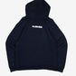 MEN'S VINTAGE RUSSELL ATHLETIC HUNT TENNIS HOODED SWEATSHIRT - MEDIUM