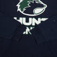 MEN'S VINTAGE RUSSELL ATHLETIC HUNT TENNIS HOODED SWEATSHIRT - MEDIUM