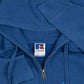 MEN'S VINTAGE RUSSELL ATHLETIC BAYERN ZIP UP HOODED SWEATSHIRT - MEDIUM