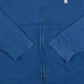 MEN'S VINTAGE RUSSELL ATHLETIC BAYERN ZIP UP HOODED SWEATSHIRT - MEDIUM