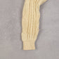 MEN'S VINTAGE 1980S STRUCTURED ARAN KNITTED JUMPER - MEDIUM