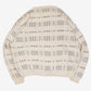 WOMEN'S VINTAGE 1990S STRUCTURED PATTERNED KNITTED JUMPER - LARGE