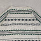 MEN'S VINTAGE 1990S PATTERNED KNITTED JUMPER - XX-LARGE