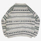 MEN'S VINTAGE 1990S PATTERNED KNITTED JUMPER - XX-LARGE