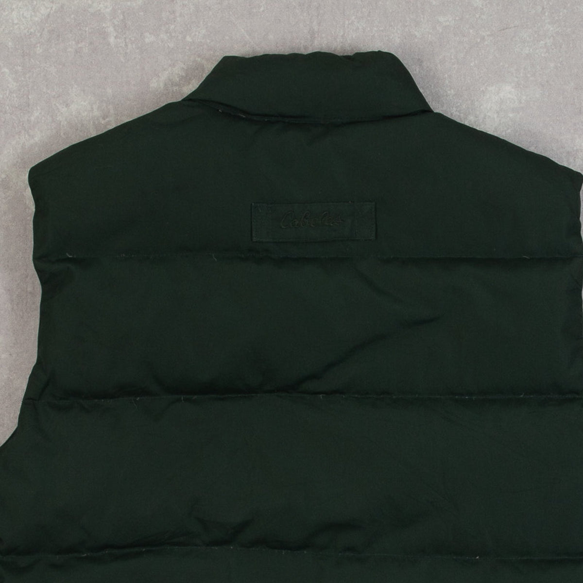 MEN'S VINTAGE 1990S PANELLED DOWN PUFFER GILET JACKET - SMALL
