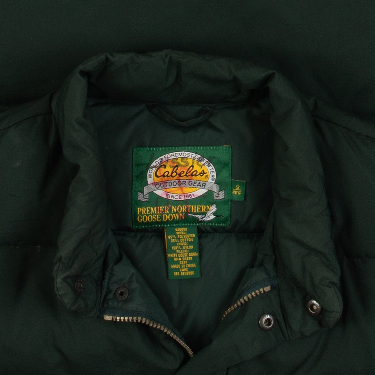 MEN'S VINTAGE 1990S PANELLED DOWN PUFFER GILET JACKET - SMALL