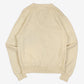 WOMEN'S VINTAGE 1980S V-NECK KNITTED JUMPER - MEDIUM