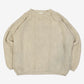 WOMEN'S VINTAGE 1990S STRUCTURED KNITTED JUMPER - LARGE