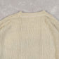 WOMEN'S VINTAGE 1990S STRUCTURED KNITTED JUMPER - LARGE