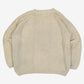 WOMEN'S VINTAGE 1990S STRUCTURED KNITTED JUMPER - LARGE