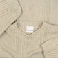 WOMEN'S VINTAGE 1990S STRUCTURED KNITTED JUMPER - LARGE