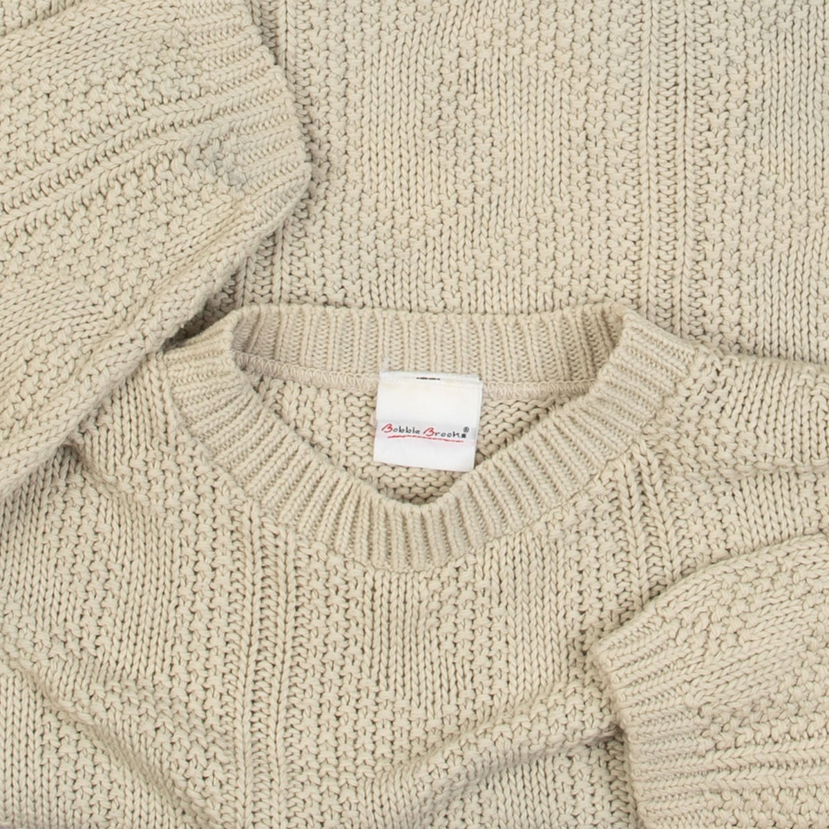 WOMEN'S VINTAGE 1990S STRUCTURED KNITTED JUMPER - LARGE