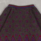 MEN'S VINTAGE 1980S PATTERNED KNITTED JUMPER - SMALL