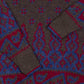 MEN'S VINTAGE 1980S PATTERNED KNITTED JUMPER - SMALL