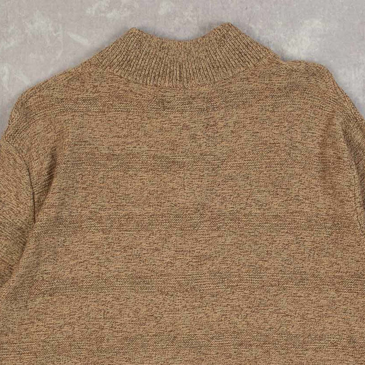 MEN'S VINTAGE CHAPS BUTTONED KNITTED JUMPER - X-LARGE