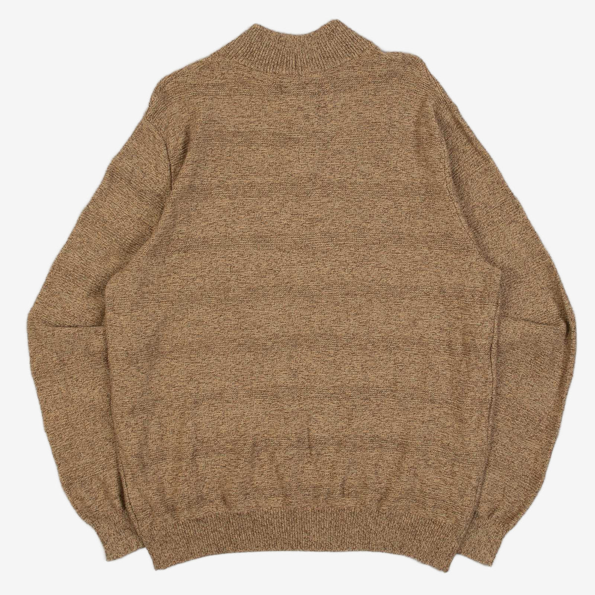 MEN'S VINTAGE CHAPS BUTTONED KNITTED JUMPER - X-LARGE