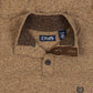 MEN'S VINTAGE CHAPS BUTTONED KNITTED JUMPER - X-LARGE
