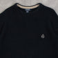 MEN'S VINTAGE CHAPS STRUCTURED KNITTED JUMPER - LARGE