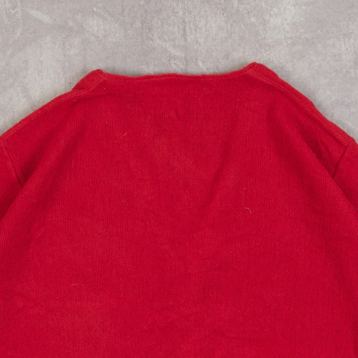 WOMEN'S VINTAGE 1980S GOLF KNITTED CARDIGAN - LARGE