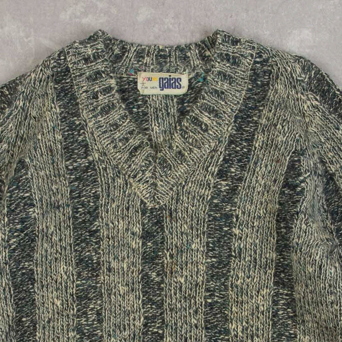 MEN'S VINTAGE 1980S JUMPER - SMALL