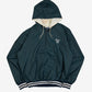 MEN'S VINTAGE 1980S HOODED PULLOVER WINDBREAKERS JACKET - MEDIUM