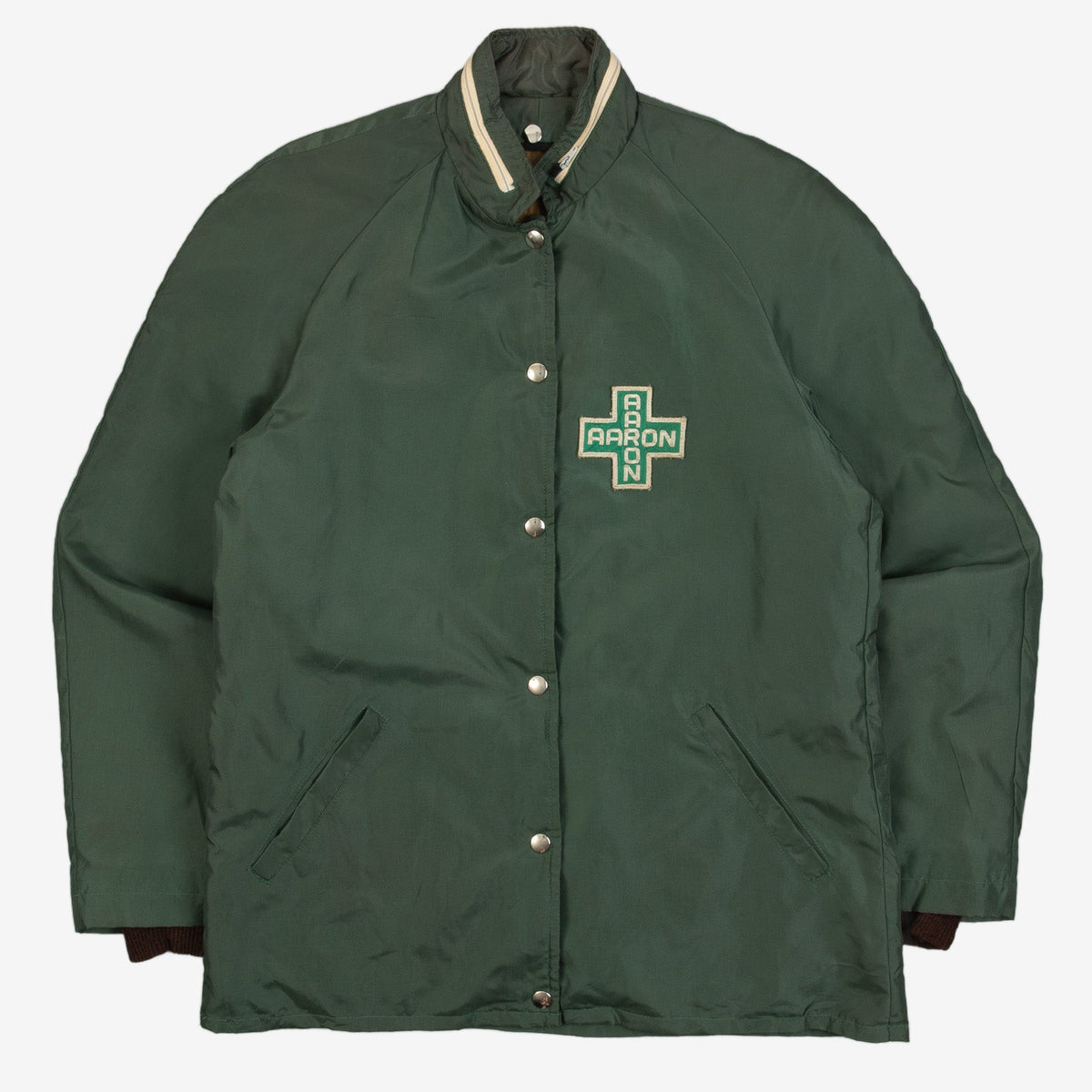 MEN'S VINTAGE 1980S AARON WATERPROOF JACKET - MEDIUM