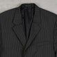 MEN'S VINTAGE CHAPS PIN STRIPE BLAZER SUIT JACKET - MEDIUM