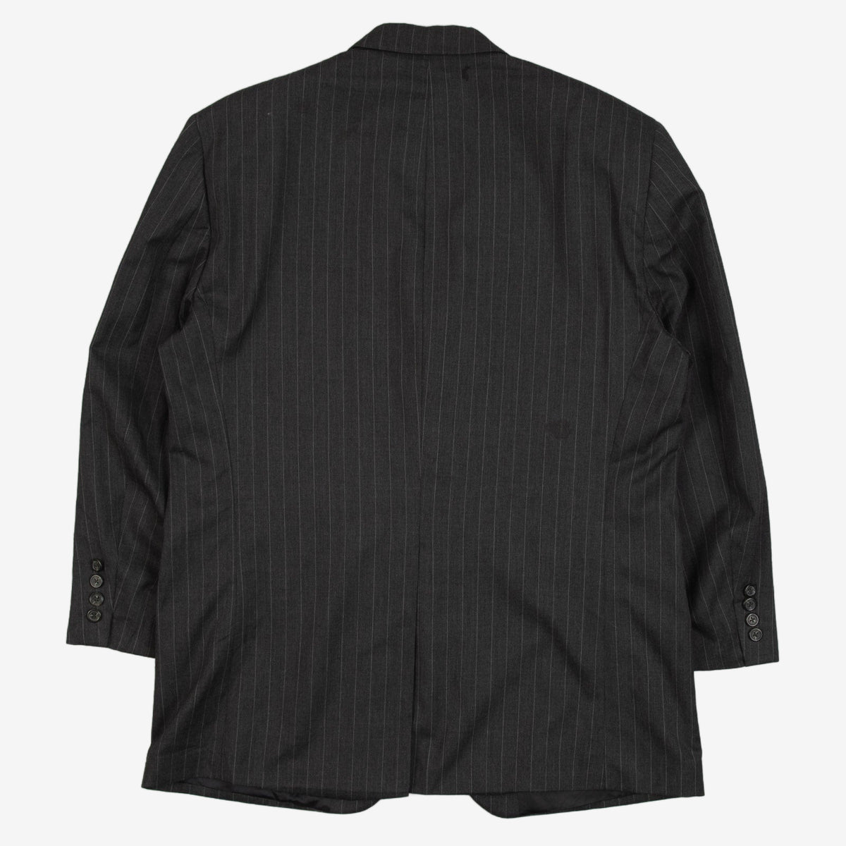 MEN'S VINTAGE CHAPS PIN STRIPE BLAZER SUIT JACKET - MEDIUM