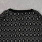 MEN'S VINTAGE 1990S PATTERNED KNITTED JUMPER - XXX-LARGE