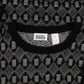 MEN'S VINTAGE 1990S PATTERNED KNITTED JUMPER - XXX-LARGE