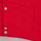 MEN'S VINTAGE 1980S IZOD KNITTED CARDIGAN - LARGE