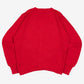 MEN'S VINTAGE 1980S IZOD KNITTED CARDIGAN - LARGE
