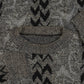 MEN'S VINTAGE 1990S PATTERNED KNITTED JUMPER - LARGE