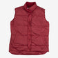 WOMEN'S VINTAGE GOOSE DOWN PUFFER GILET JACKET - SMALL