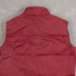 WOMEN'S VINTAGE GOOSE DOWN PUFFER GILET JACKET - SMALL