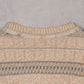 MEN'S VINTAGE 1990S STRUCTURED PATTERNED KNITTED JUMPER - LARGE