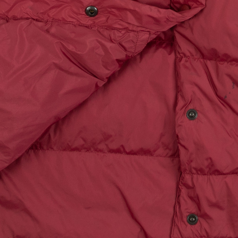 WOMEN'S VINTAGE GOOSE DOWN PUFFER GILET JACKET - SMALL