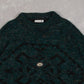 WOMEN'S VINTAGE 1980S PATTERNED KNITTED JUMPER - X-LARGE