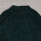WOMEN'S VINTAGE 1980S PATTERNED KNITTED JUMPER - X-LARGE