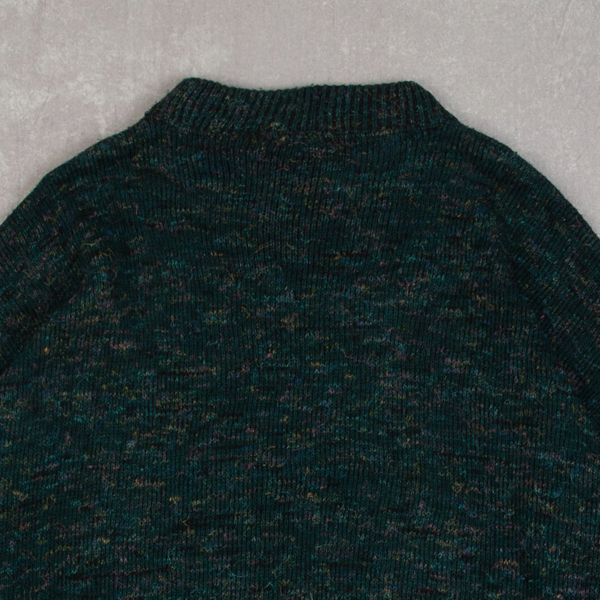 WOMEN'S VINTAGE 1980S PATTERNED KNITTED JUMPER - X-LARGE