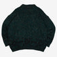 WOMEN'S VINTAGE 1980S PATTERNED KNITTED JUMPER - X-LARGE