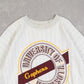 MEN'S VINTAGE 1990S UNIVERSITY OF MINNESOTA STRIPED SWEATSHIRT - LARGE