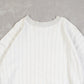 MEN'S VINTAGE 1990S UNIVERSITY OF MINNESOTA STRIPED SWEATSHIRT - LARGE