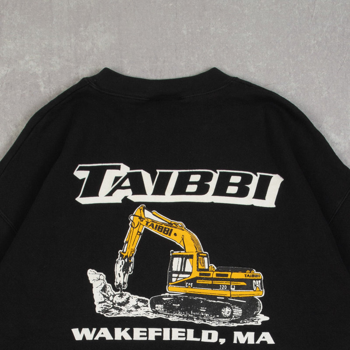 MEN'S VINTAGE 1990S LEE TAIBBI MASSACHUSETTS SWEATSHIRT - LARGE