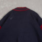 MEN'S VINTAGE 1980S CISCO VARSITY BOMBER SWEATSHIRT - X-LARGE