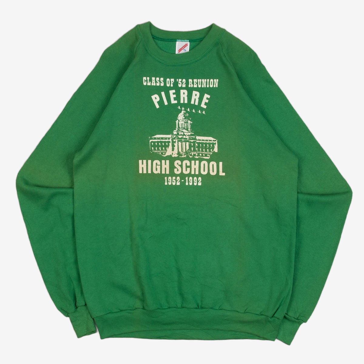 MEN'S VINTAGE 1992 PIERRE HIGH SCHOOL SWEATSHIRT - X-LARGE