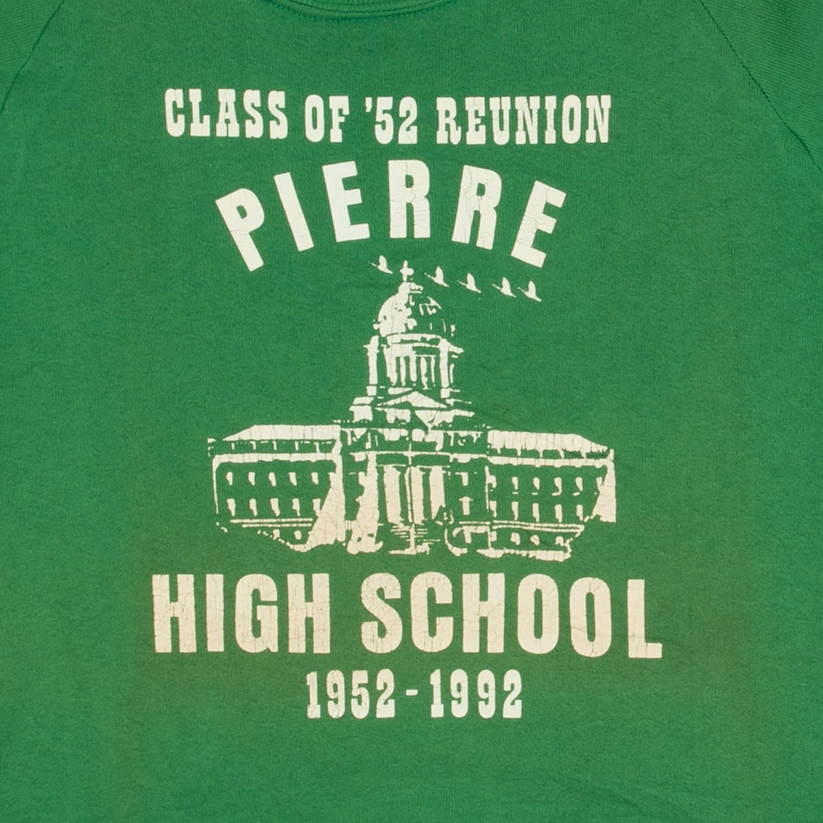 MEN'S VINTAGE 1992 PIERRE HIGH SCHOOL SWEATSHIRT - X-LARGE