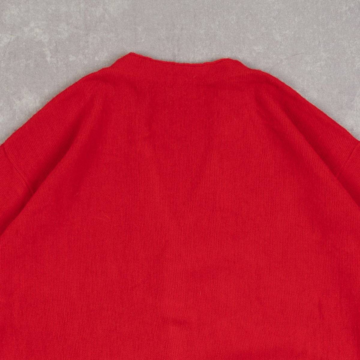 MEN'S VINTAGE 1980S KNITTED CARDIGAN - LARGE