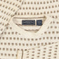 MEN'S VINTAGE 1990S STRUCTURED PATTERNED KNITTED JUMPER - LARGE