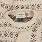 MEN'S VINTAGE 1990S STRUCTURED PATTERNED KNITTED JUMPER - MEDIUM